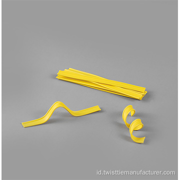 Double Wire Twist Tie Band Klip Plastik Populer